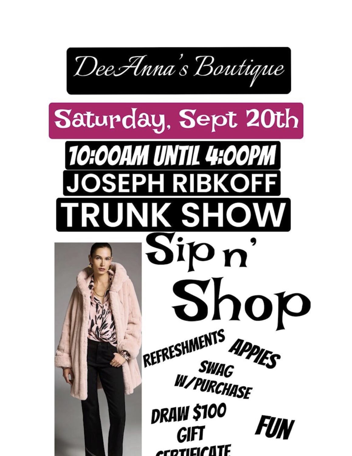 Deannas Sept poster